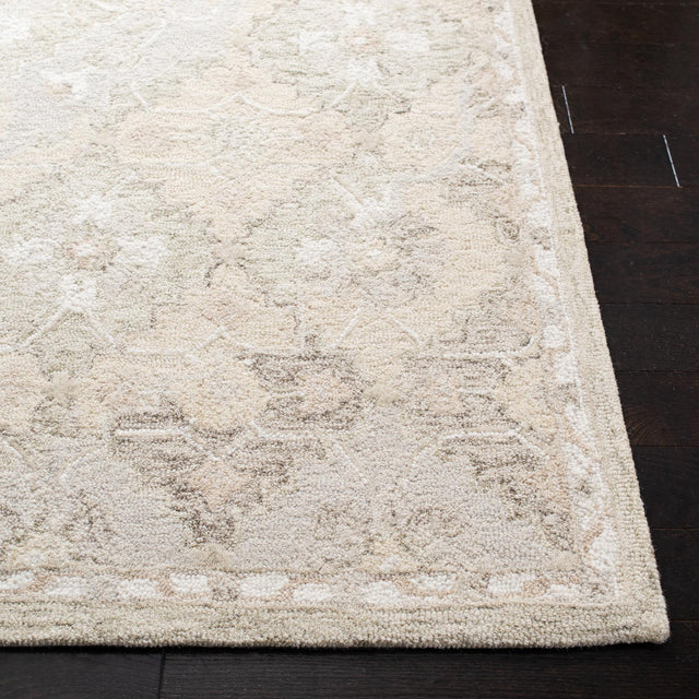 Safavieh Micro-Loop Mlp377B Beige/Grey Rugs.