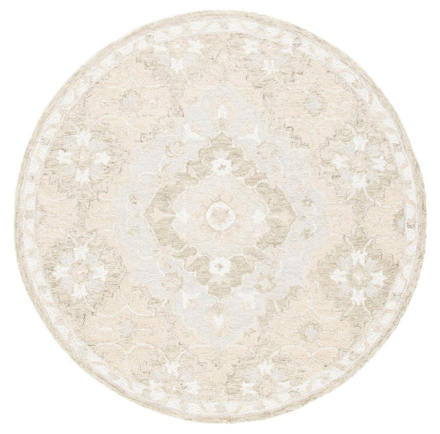 Safavieh Micro-Loop Mlp377B Beige/Grey Rugs.