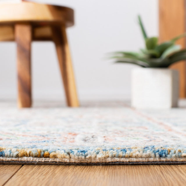 Safavieh Micro-Loop Mlp378M Blue/Green Rugs.