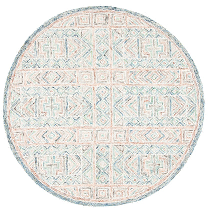 Safavieh Micro-Loop Mlp378M Blue/Green Area Rug