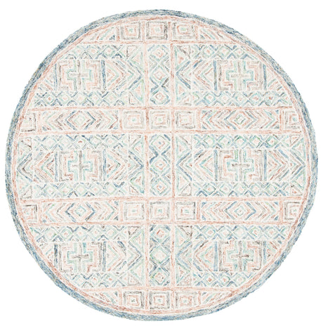 Safavieh Micro-Loop Mlp378M Blue/Green Area Rug