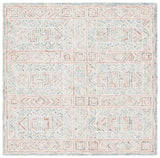 Safavieh Micro-Loop Mlp378M Blue/Green Rugs.