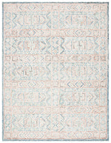 Safavieh Micro-Loop Mlp378M Blue/Green Rugs.