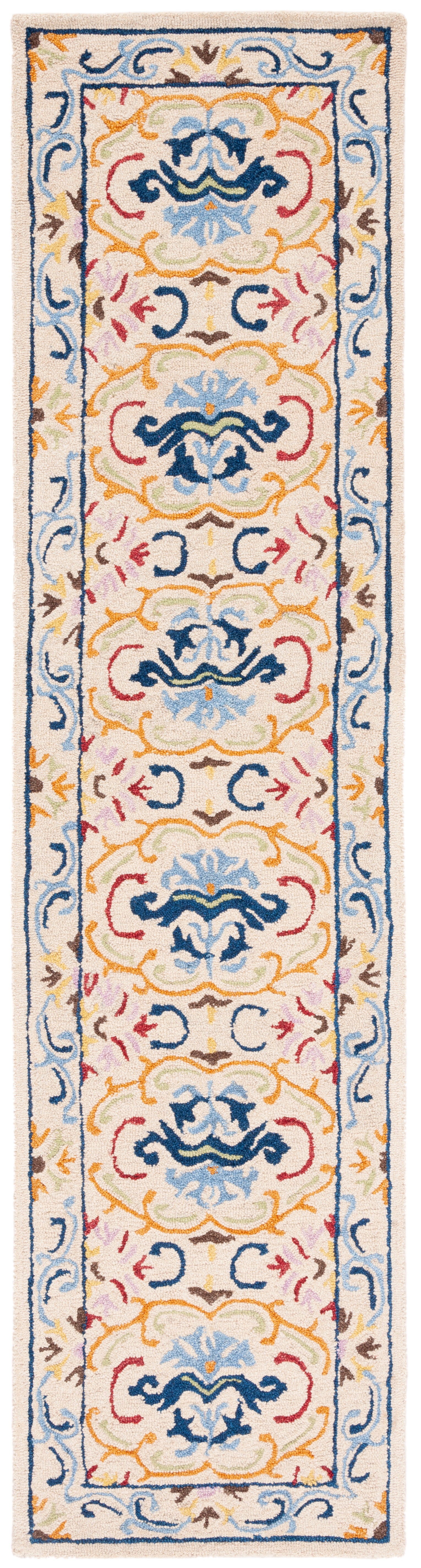 Safavieh Micro Loop Mlp380B Beige/Blue Area Rug