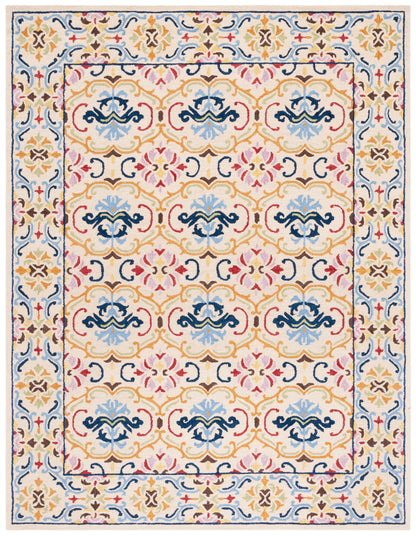 Safavieh Micro Loop Mlp380B Beige/Blue Area Rug