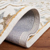Safavieh Micro Loop Mlp381A Ivory/Grey Rug.