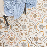 Safavieh Micro Loop Mlp381A Ivory/Grey Rug.