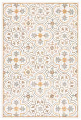 Safavieh Micro Loop Mlp381A Ivory/Grey Rug.