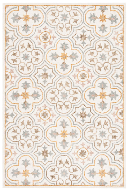 Safavieh Micro Loop Mlp381A Ivory/Grey Area Rug