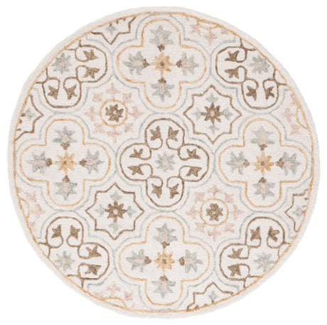 Safavieh Micro Loop Mlp381A Ivory/Grey Rug.