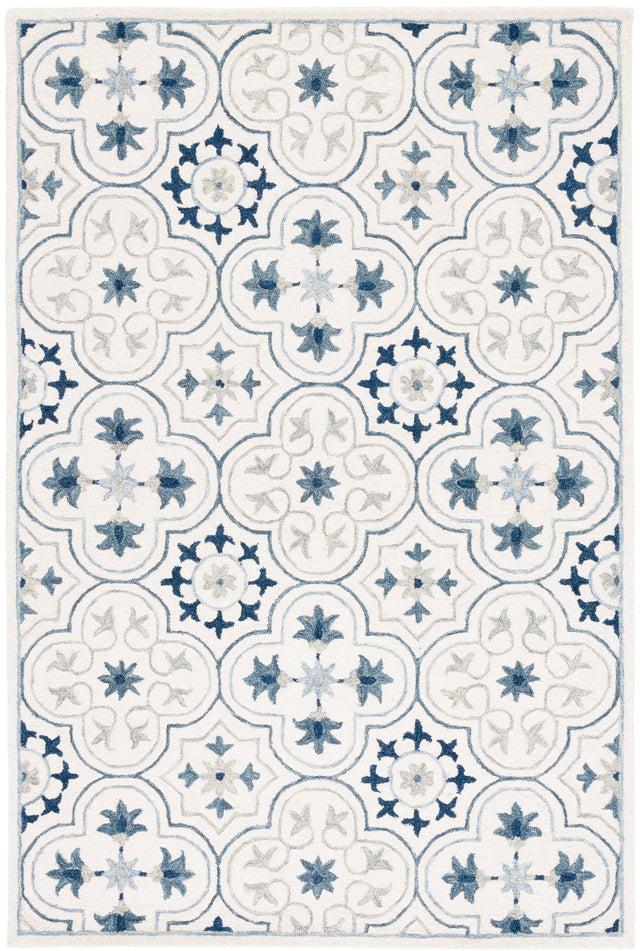 Safavieh Micro Loop Mlp381W Ivory/Sage Rug.