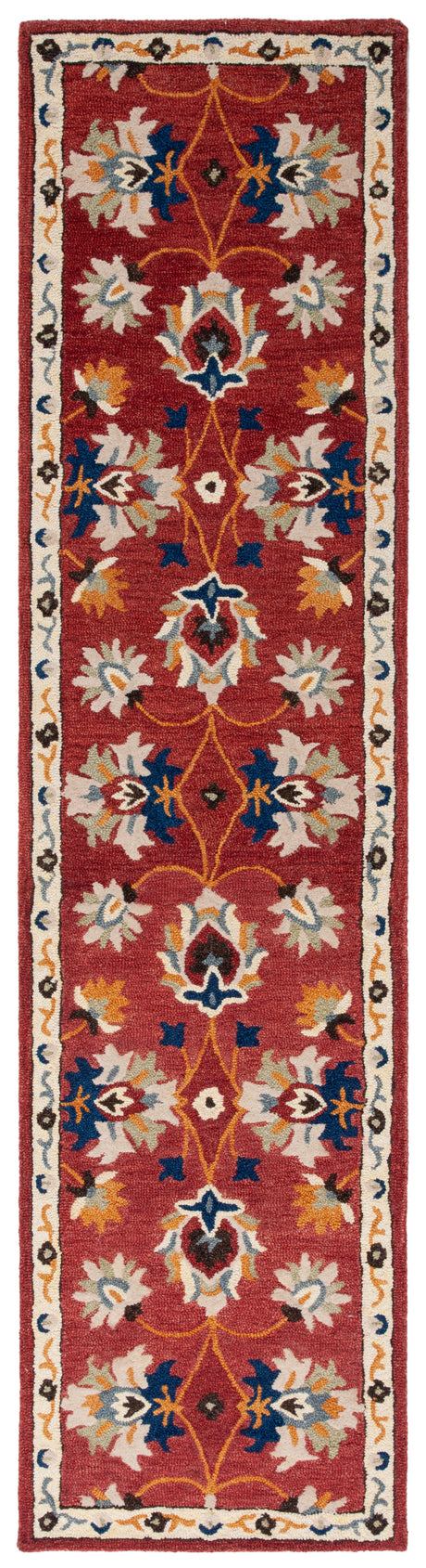Safavieh Micro Loop Mlp383P Rust/Blue Rug.