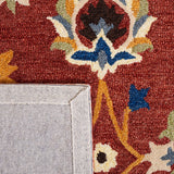 Safavieh Micro Loop Mlp383P Rust/Blue Rug.