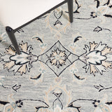 Safavieh Micro Loop Mlp384F Grey/Ivory Rug.