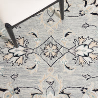 Safavieh Micro Loop Mlp384F Grey/Ivory Area Rug