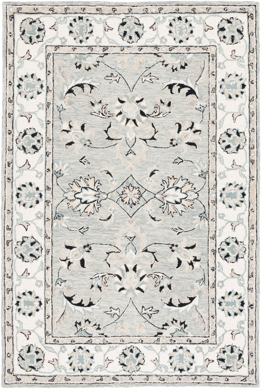 Safavieh Micro Loop Mlp384F Grey/Ivory Area Rug