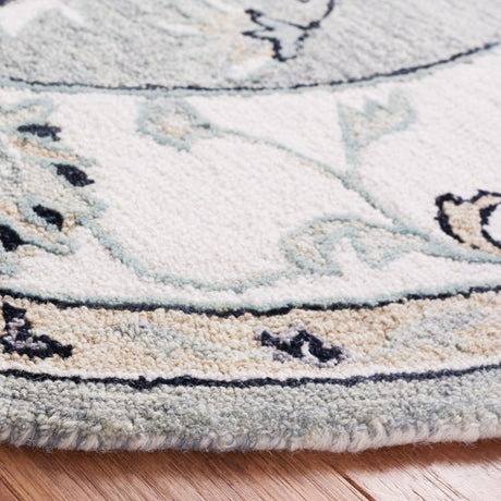 Safavieh Micro Loop Mlp384F Grey/Ivory Rug.