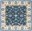 Safavieh Micro Loop Mlp385M Blue/Ivory Rug.