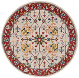 Safavieh Micro Loop Mlp386B Beige/Rust Rug.