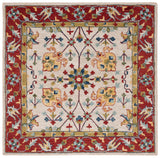 Safavieh Micro Loop Mlp386B Beige/Rust Rug.