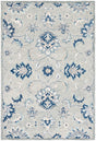 Safavieh Micro Loop Mlp387F Grey/Blue Rug.