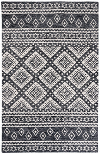 Safavieh Micro Loop Mlp501H Black/Grey Area Rug