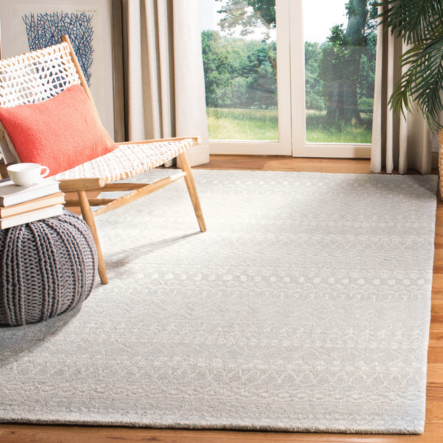 Safavieh Micro-Loop Mlp502K Aqua/Ivory Rugs.