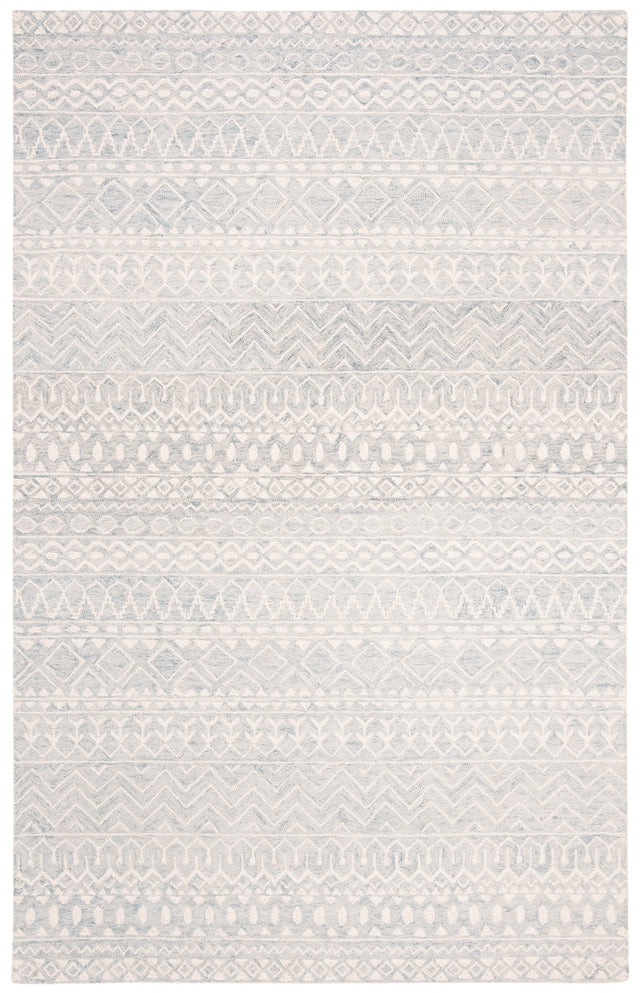 Safavieh Micro-Loop Mlp502K Aqua/Ivory Rugs.