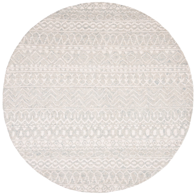 Safavieh Micro-Loop Mlp502K Aqua/Ivory Rugs.