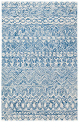 Safavieh Micro-Loop Mlp502M Blue/Ivory Rugs.