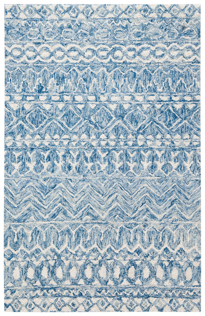 Safavieh Micro-Loop Mlp502M Blue/Ivory Area Rug