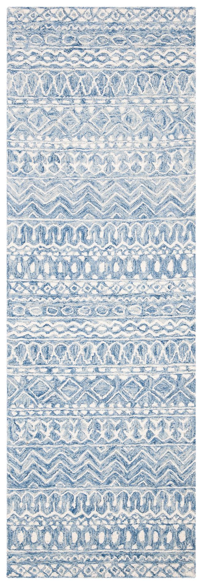 Safavieh Micro-Loop Mlp502M Blue/Ivory Area Rug