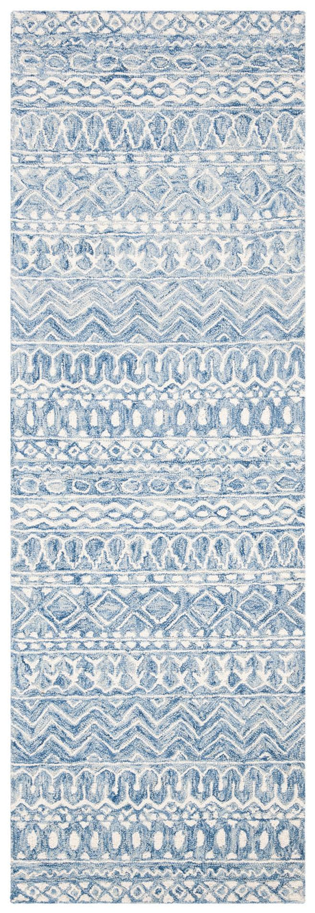 Safavieh Micro-Loop Mlp502M Blue/Ivory Rugs.