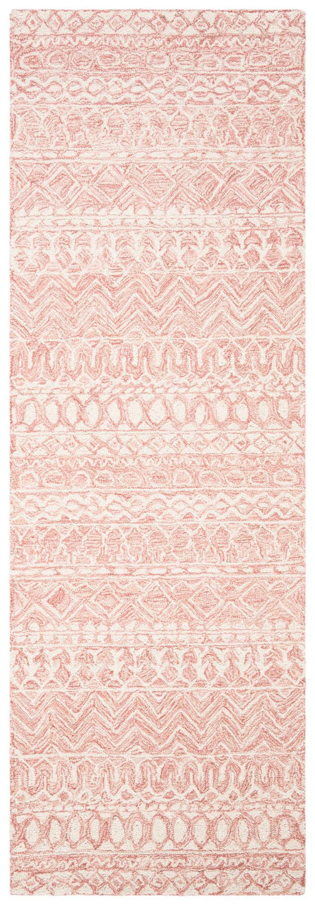 Safavieh Micro-Loop Mlp502U Pink/Ivory Area Rug