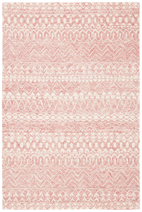 Safavieh Micro-Loop Mlp502U Pink/Ivory Area Rug