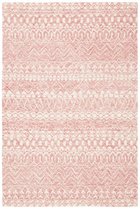 Safavieh Micro-Loop Mlp502U Pink/Ivory Area Rug