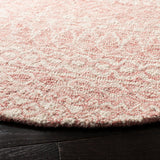 Safavieh Micro-Loop Mlp502U Pink/Ivory Rugs.