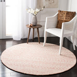 Safavieh Micro-Loop Mlp502U Pink/Ivory Rugs.