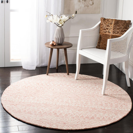 Safavieh Micro-Loop Mlp502U Pink/Ivory Area Rug