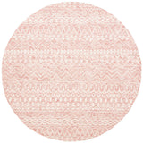 Safavieh Micro-Loop Mlp502U Pink/Ivory Rugs.