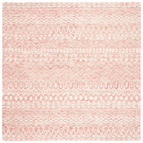 Safavieh Micro-Loop Mlp502U Pink/Ivory Rugs.