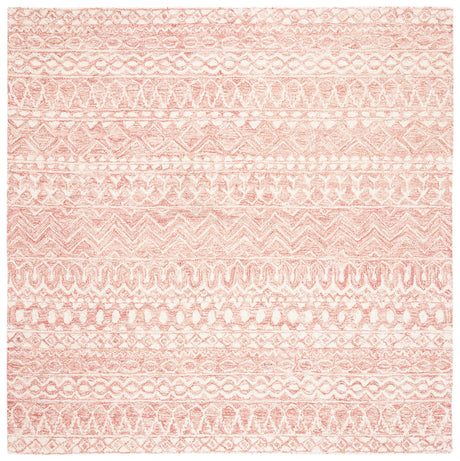 Safavieh Micro-Loop Mlp502U Pink/Ivory Area Rug