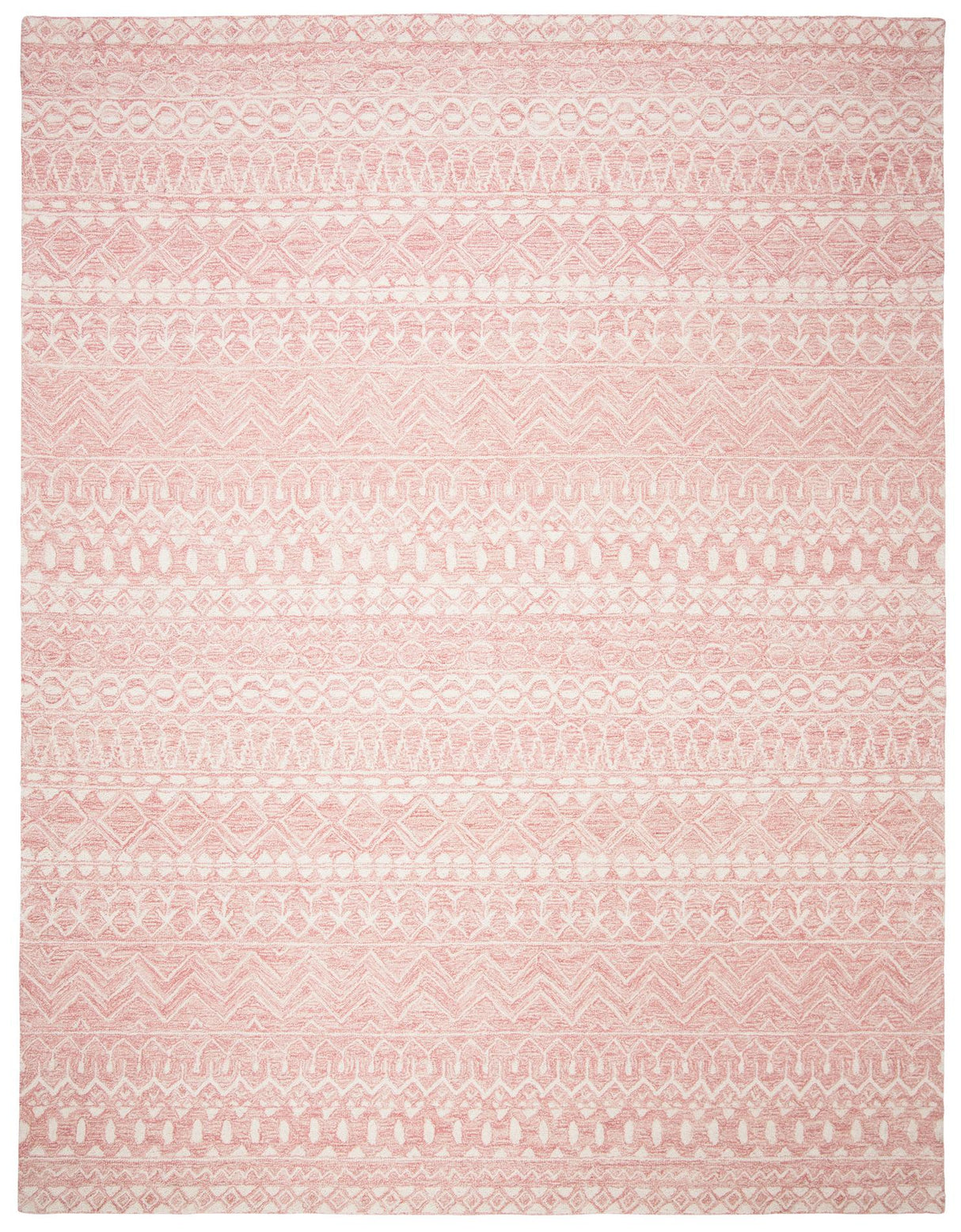 Safavieh Micro-Loop Mlp502U Pink/Ivory Rugs.