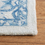 Safavieh Micro-Loop Mlp503G Ivory/Blue Rugs.