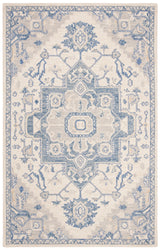 Safavieh Micro-Loop Mlp503G Ivory/Blue Rugs.