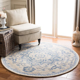 Safavieh Micro-Loop Mlp503G Ivory/Blue Rugs.