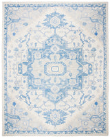 Safavieh Micro-Loop Mlp503G Ivory/Blue Rugs.
