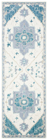 Safavieh Micro Loop Mlp503L Ivory/Navy Rug.