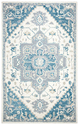 Safavieh Micro Loop Mlp503L Ivory/Navy Rug.
