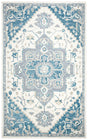 Safavieh Micro Loop Mlp503L Ivory/Navy Rug.